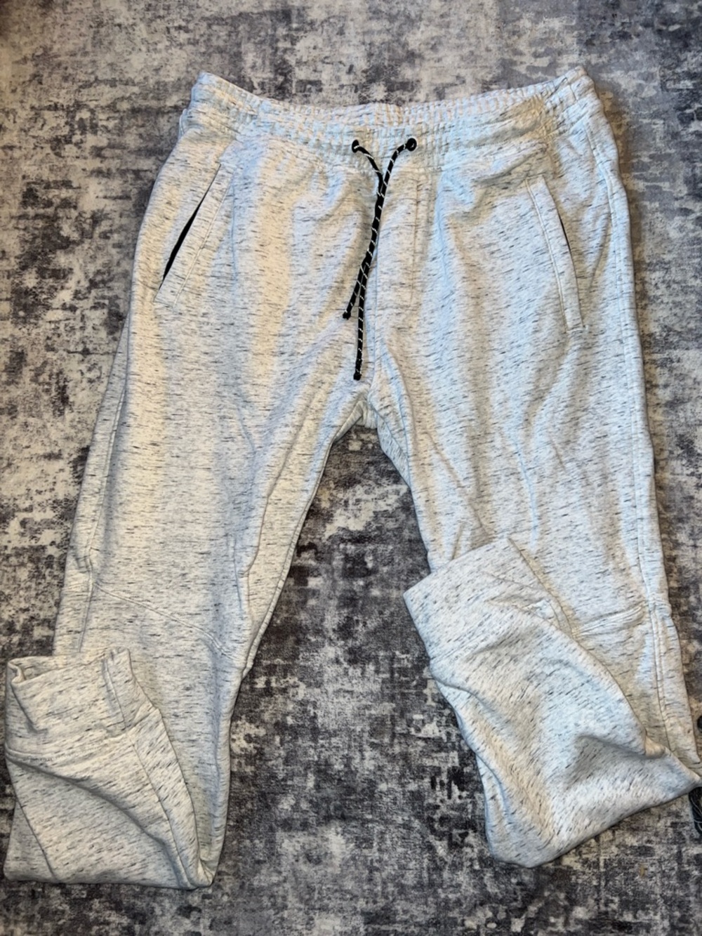AE Light Heather Gray Drawstring Jogger